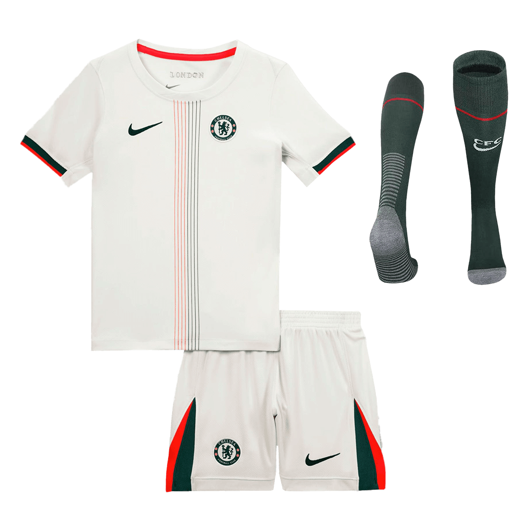 Completo Bambino Chelsea Trasferta 2025/26 - 3 Pezzi
