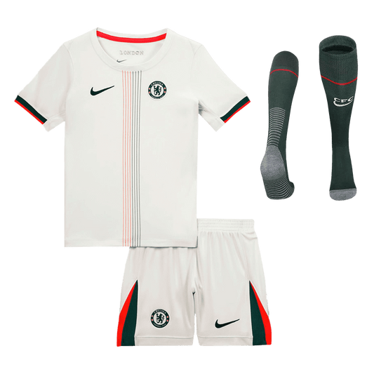 Completo Bambino Chelsea Trasferta 2025/26 - 3 Pezzi