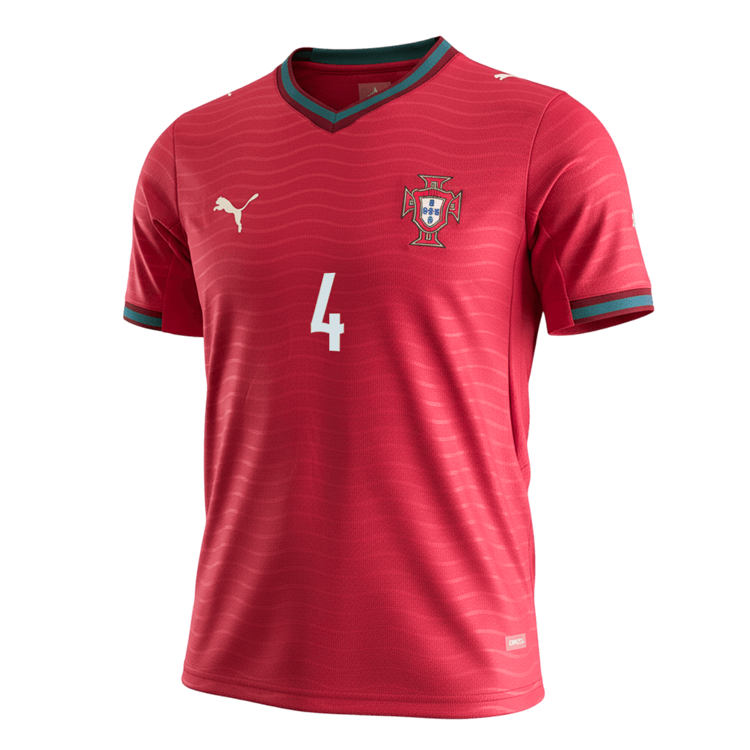 Maglia Replica Portogallo Casa RÚBEN DIAS #4 Uomo 2026