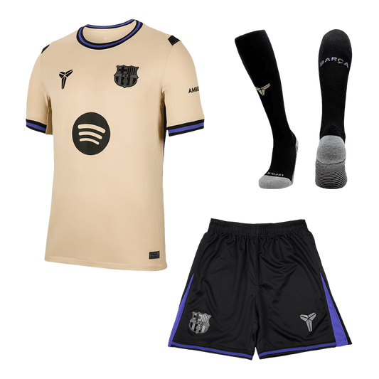 Kit Completo Barcelona Trasferta Uomo 2025/26 - 3 Pezzi