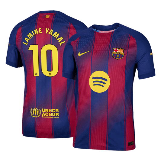 Maglia Gara Barcelona Casa LAMINE YAMAL #10 Uomo 2025/26