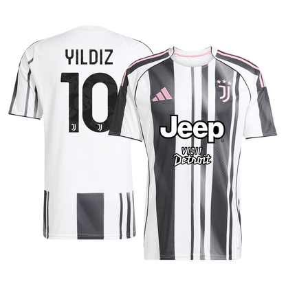 Maglia Replica Juventus Casa YILDIZ #10 Uomo 2025/26