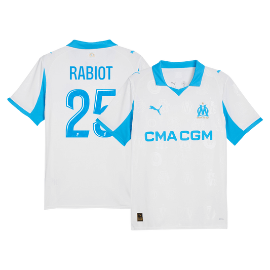 Maglia Replica Marseille Casa RABIOT #25 Uomo 2025/26