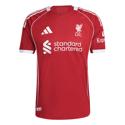 Maglia Gara Liverpool Casa SZOBOSZLAI #8 Uomo 2025/26