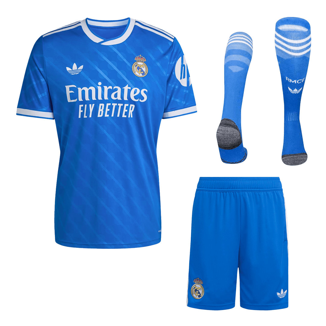 Kit Completo Real Madrid Terza Uomo 2025/26 - 3 Pezzi