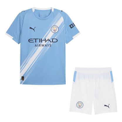 Completo Base Manchester City Casa Uomo 2025/26 - 2 Pezzi