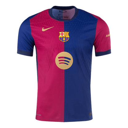 Maglia Gara Barcelona Casa LAMINE YAMAL #19 Uomo 2024/25 - Spotify Logo Without Text