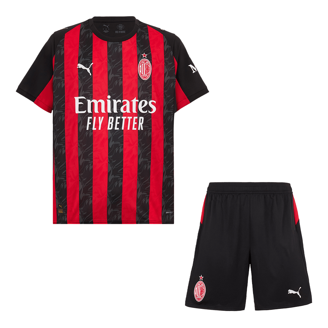 Completo Base AC Milan Casa Uomo 2025/26 - 2 Pezzi