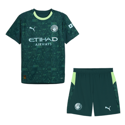 Completo Base Manchester City Quarta Uomo 2025/26 - 2 Pezzi