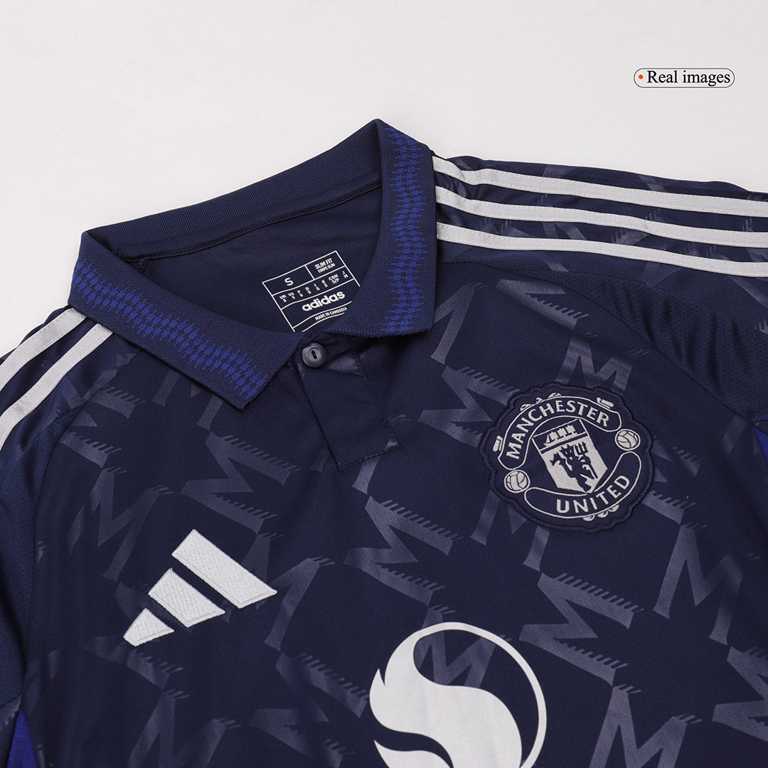 Kit Completo Manchester United Trasferta Uomo 2024/25 - 3 Pezzi