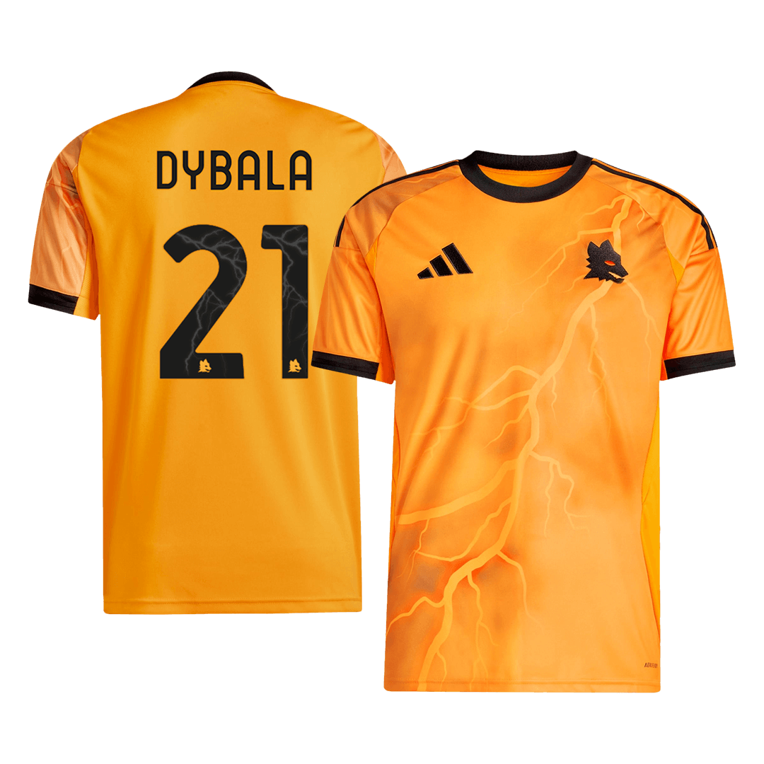 Maglia Replica Roma Trasferta DYBALA #21 Uomo 2025/26