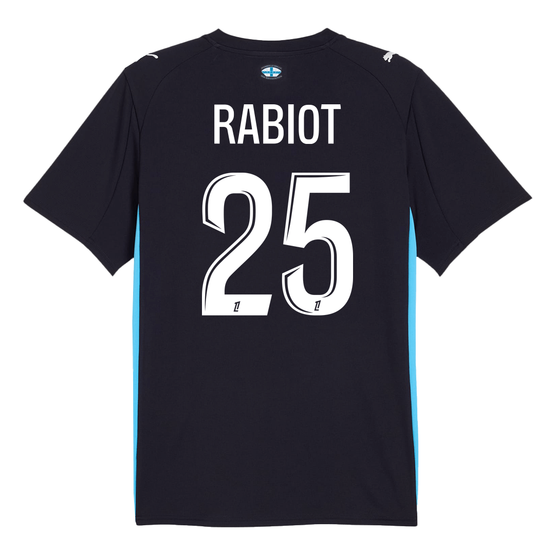 Maglia Replica Marseille Trasferta RABIOT #25 Uomo 2025/26