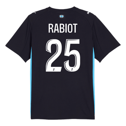 Maglia Replica Marseille Trasferta RABIOT #25 Uomo 2025/26
