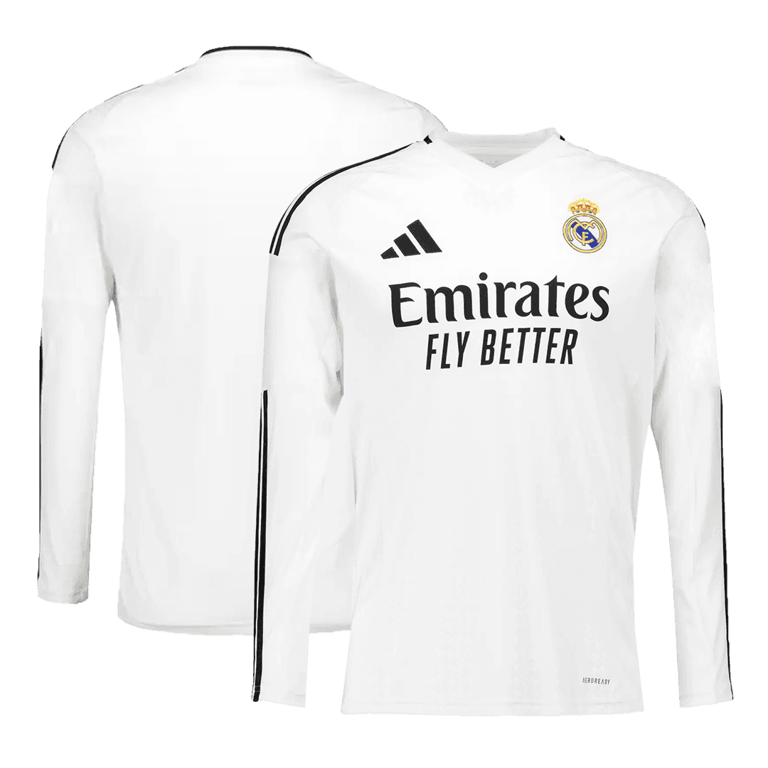 Maglia Replica Real Madrid Casa Uomo 2024/25 - Manica Lunga