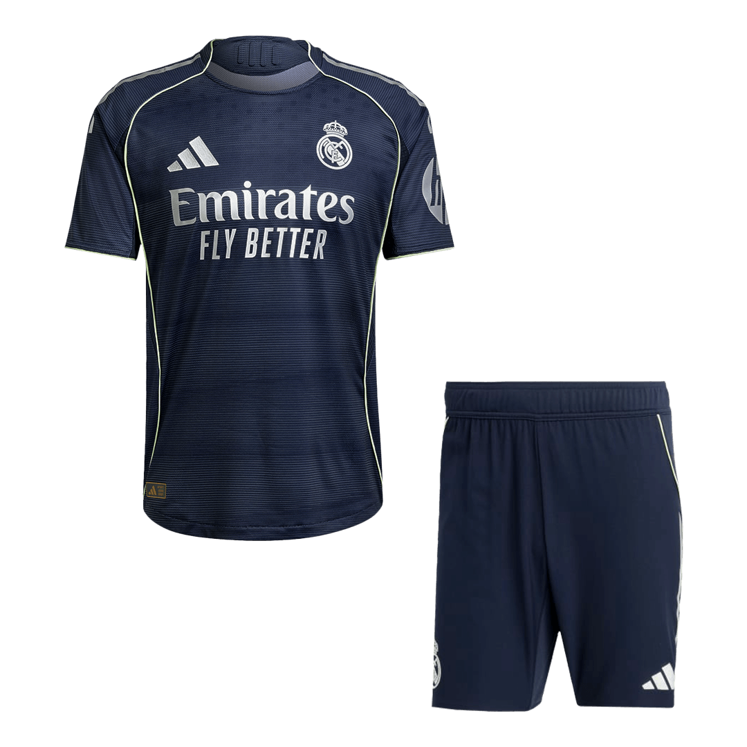 Completo Base Gara Real Madrid Trasferta Uomo 2025/26 - 2 Pezzi