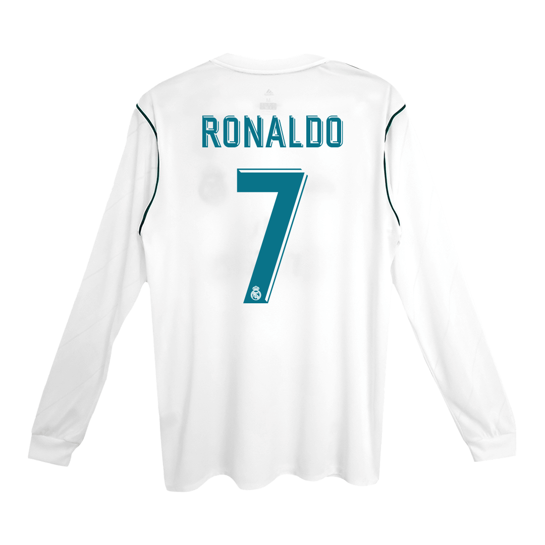 Maglia Retro Real Madrid RONALDO #7 Casa 2017/18
