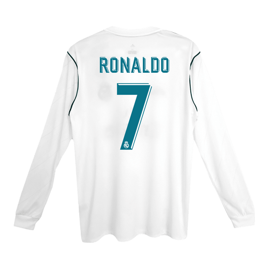 Maglia Retro Real Madrid RONALDO #7 Casa 2017/18