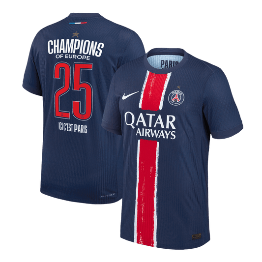 Maglia Gara PSG CHAMPIONS #25 Casa Uomo 2024/25 - UCL