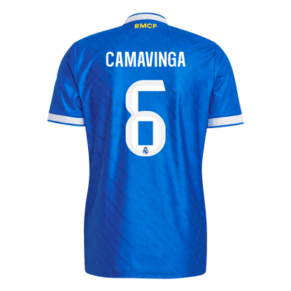 Maglia Gara Real Madrid Terza CAMAVINGA #6 Uomo 2025/26