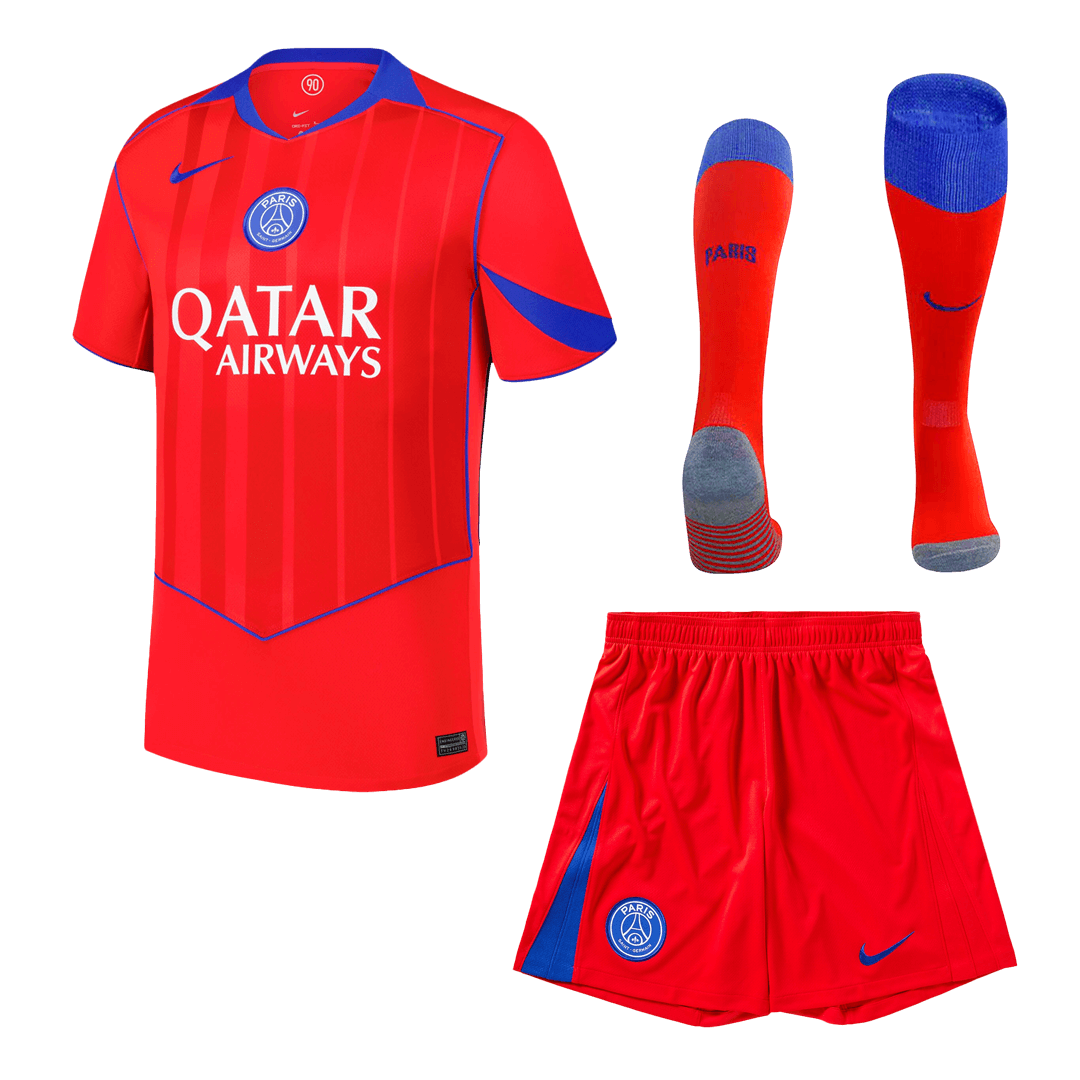 Kit Completo PSG Terza Uomo 2025/26 - 3 Pezzi