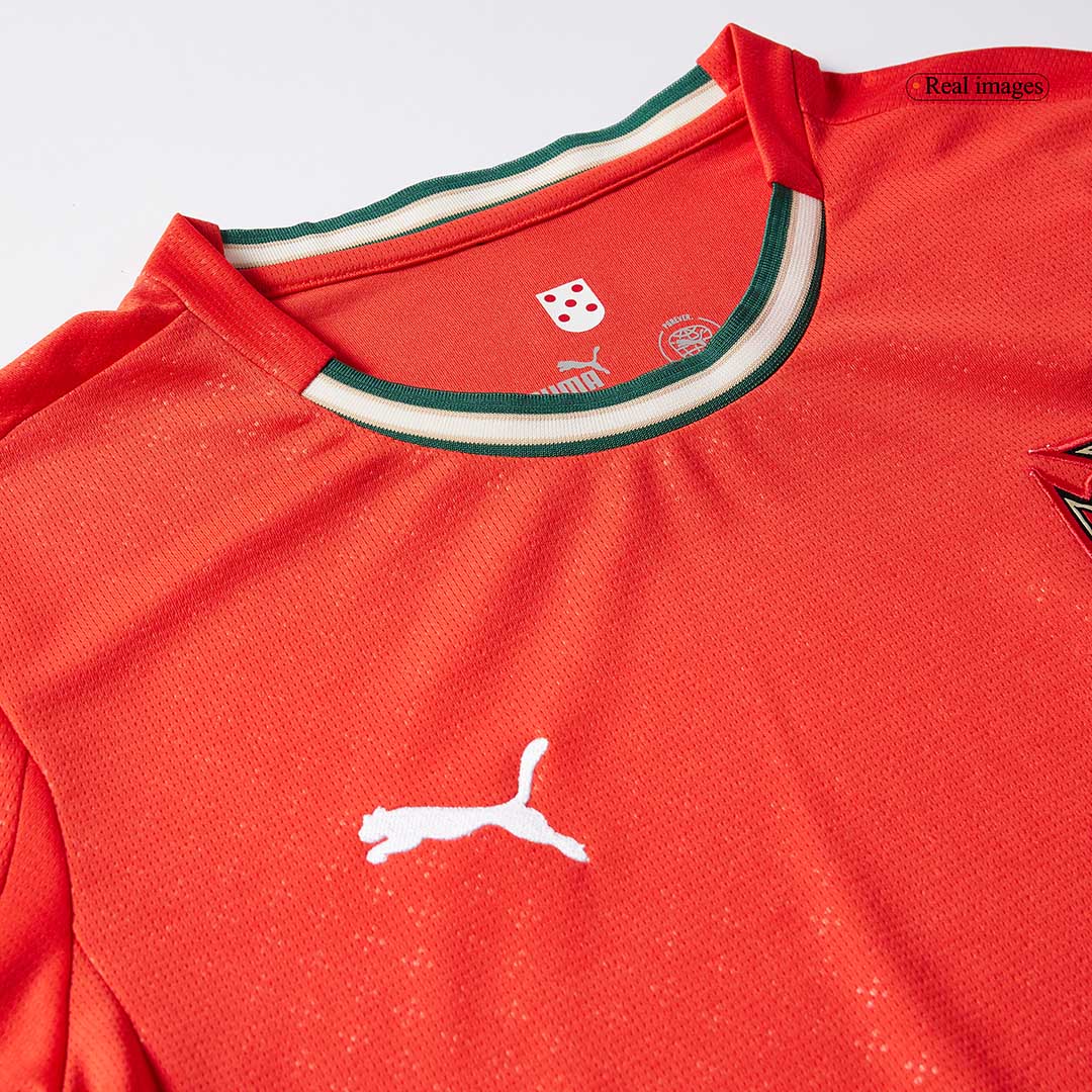 Maglia Replica Portugal Casa RONALDO #7 Uomo 2025 - Manica Lunga