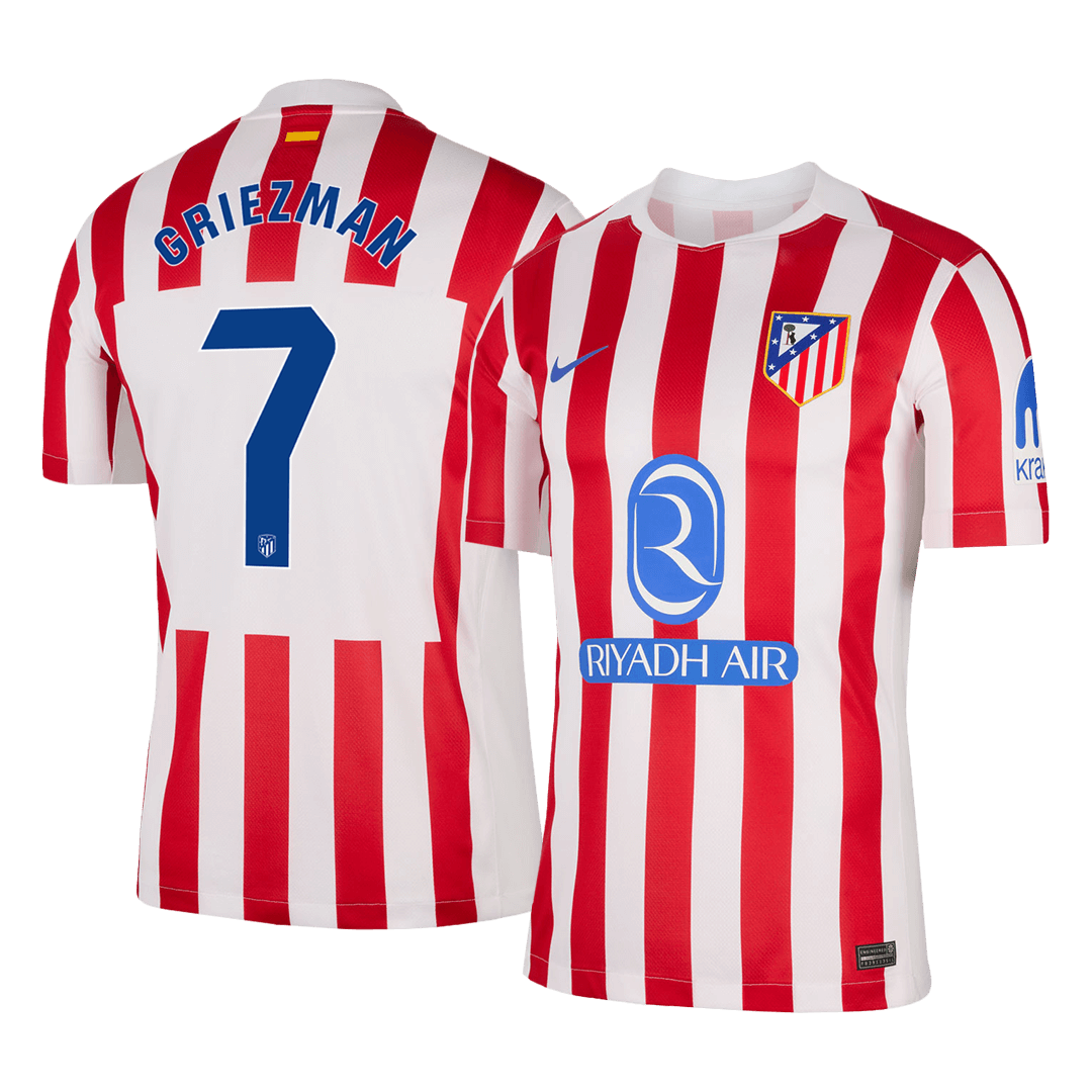 Maglia Replica Atletico Madrid Casa GRIEZMANN #7 Uomo 2025/26