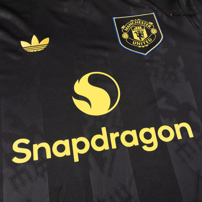 Maglia Replica Manchester United Terza Uomo 2025/26 - Manica Lunga
