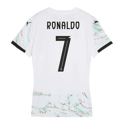Maglia Replica Portugal Trasferta RONALDO #7 Donna 2025
