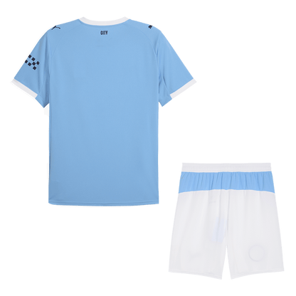 Completo Base Manchester City Casa Uomo 2025/26 - 2 Pezzi