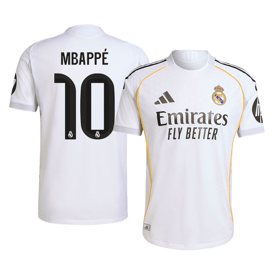 Maglia Gara Real Madrid Casa MBAPPÉ #10 Uomo 2025/26