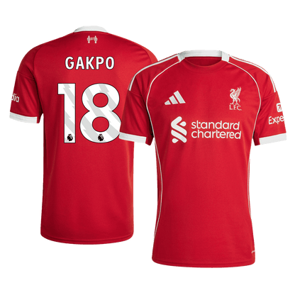 Maglia Replica Liverpool Casa GAKPO #18 Uomo 2025/26