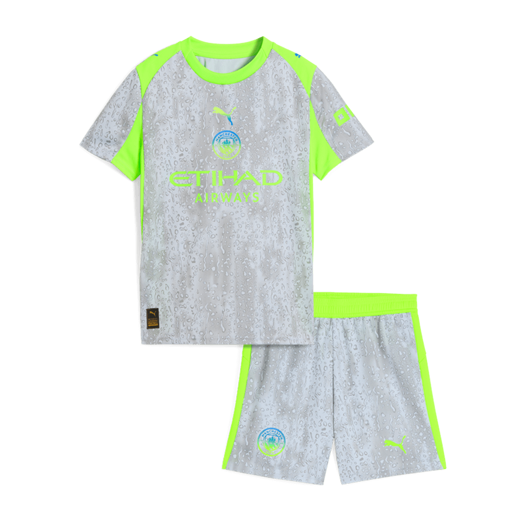 Base Kit Bambino Manchester City Terza 2025/26 - 2 Pezzi