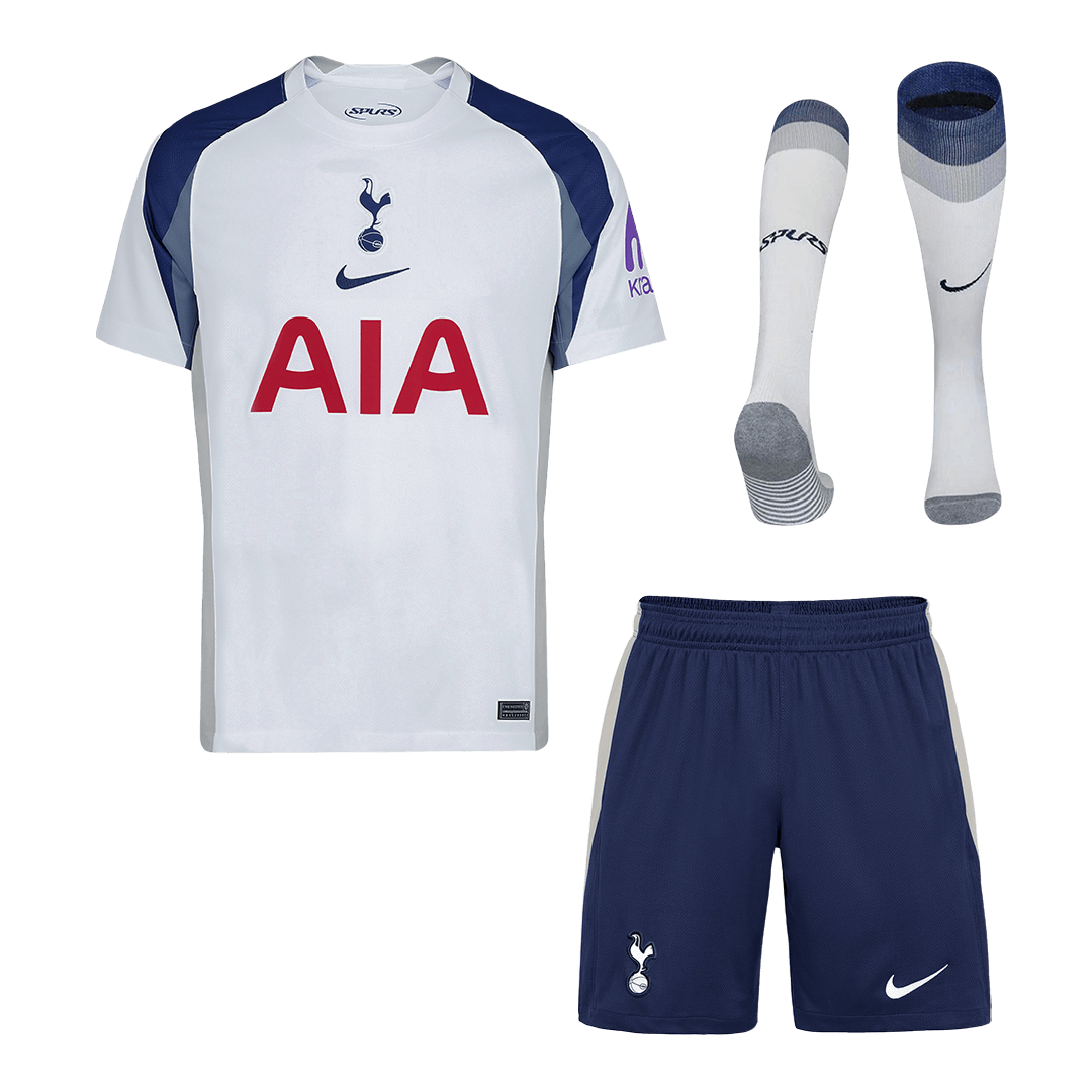 Kit Completo Tottenham Hotspur Casa Uomo 2025/26 - 3 Pezzi