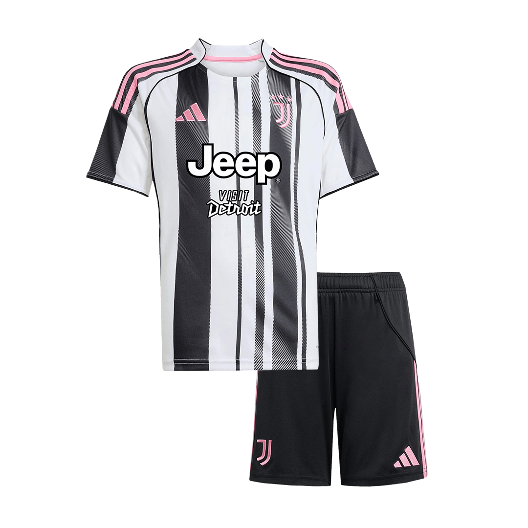 Base Kit Bambino Juventus Casa 2025/26 - 2 Pezzi