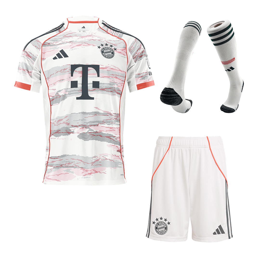 Kit Completo Bayern Munich Trasferta Uomo 2025/26 - 3 Pezzi