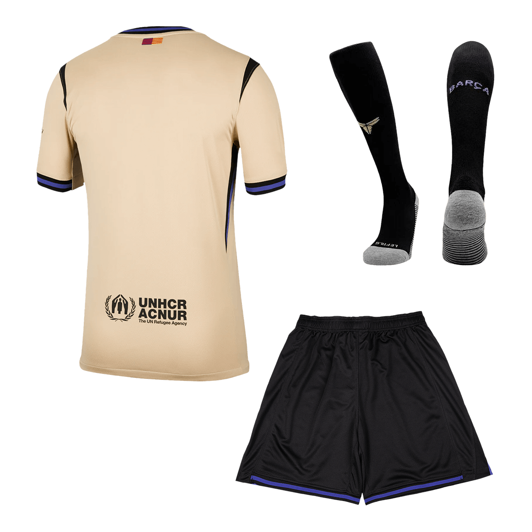 Kit Completo Barcelona Trasferta Uomo 2025/26 - 3 Pezzi