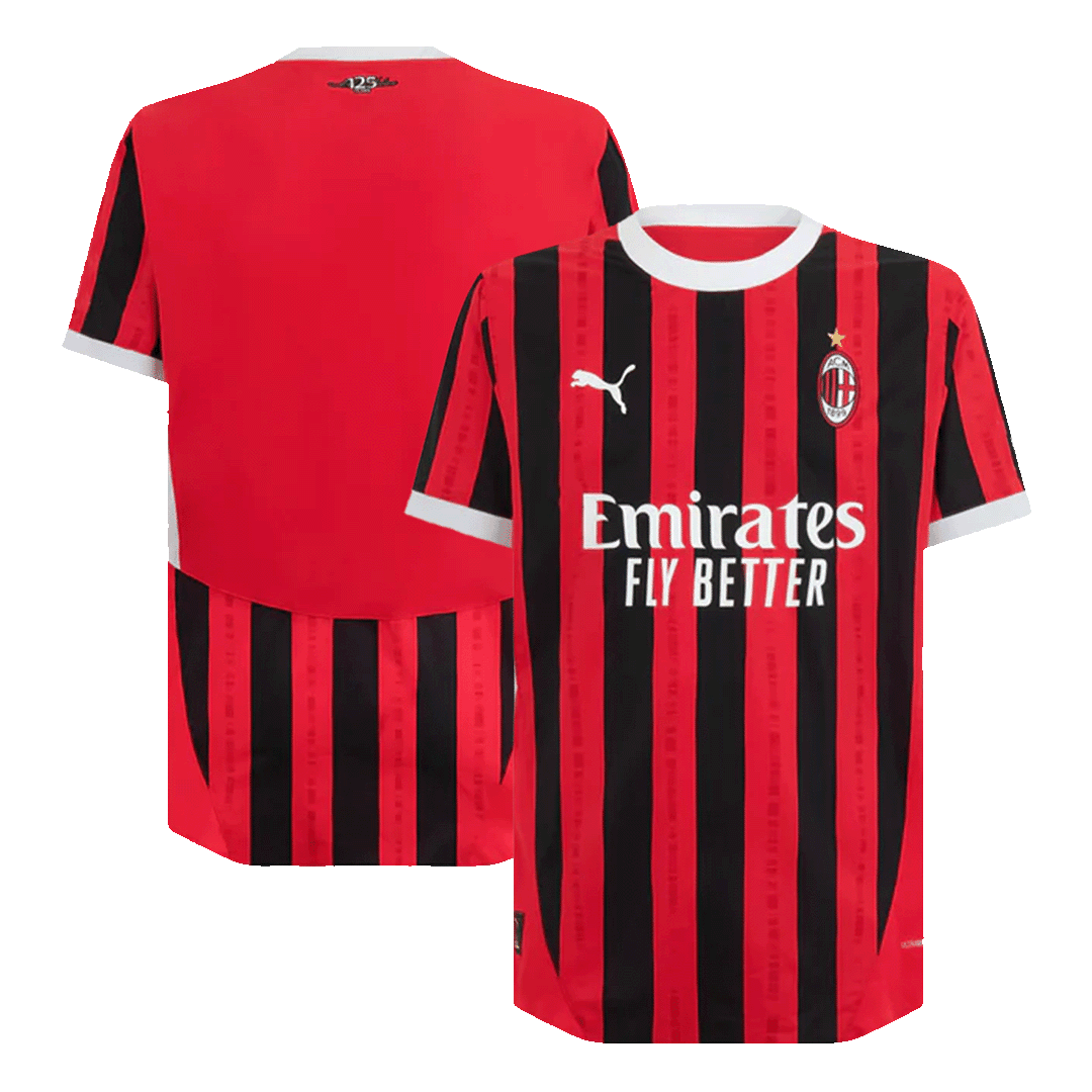 Maglia Gara AC Milan Casa Uomo 2024/25