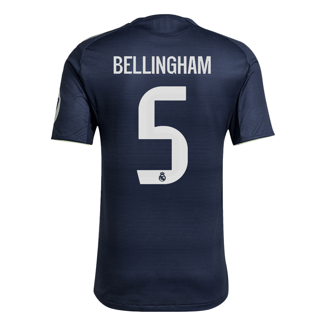 Maglia Gara Real Madrid Trasferta BELLINGHAM #5 Uomo 2025/26