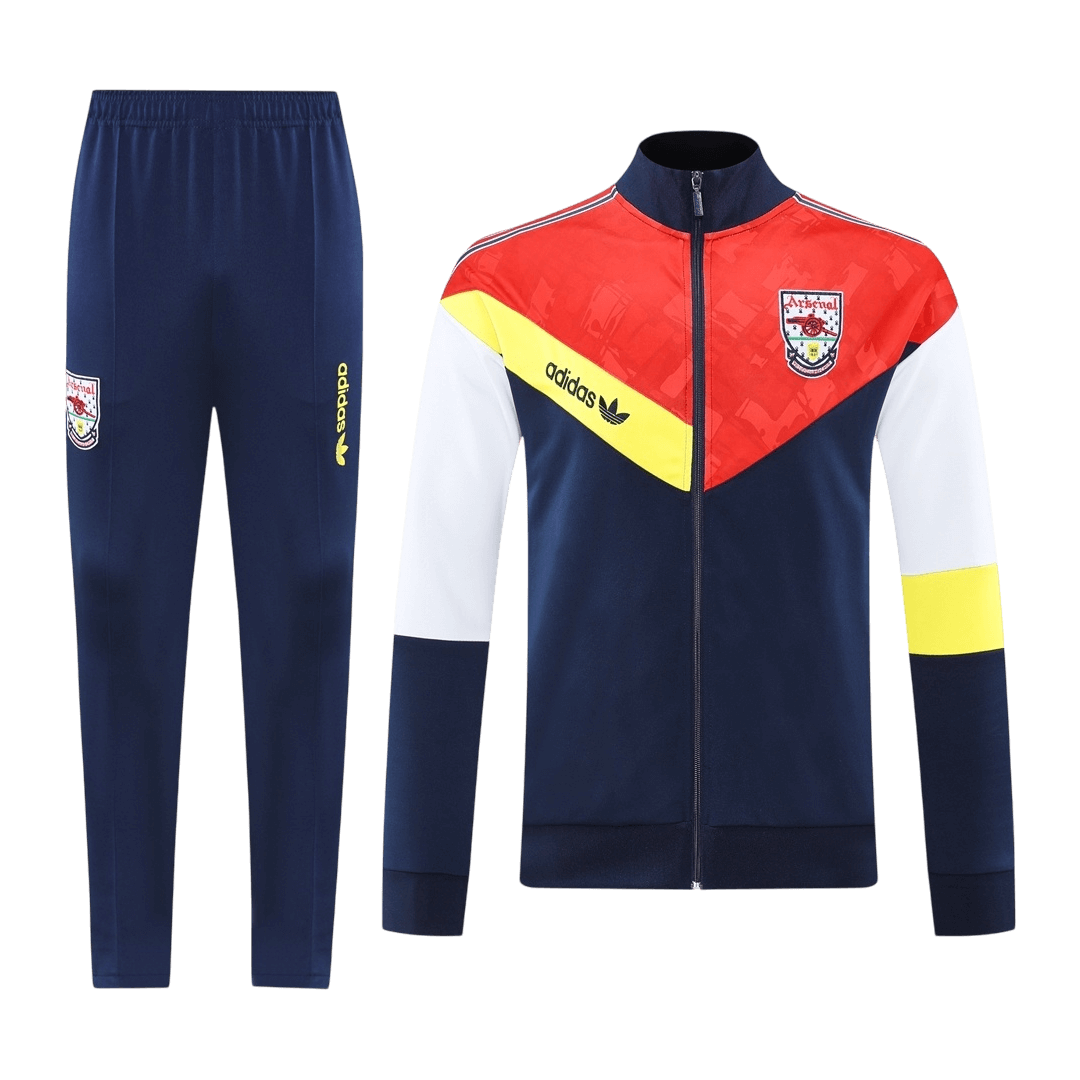 Arsenal Tuta Allenamento 2025/26 Blu Navy e Rosso