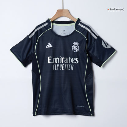 Base Kit Bambino Real Madrid Trasferta 2025/26 - 2 Pezzi