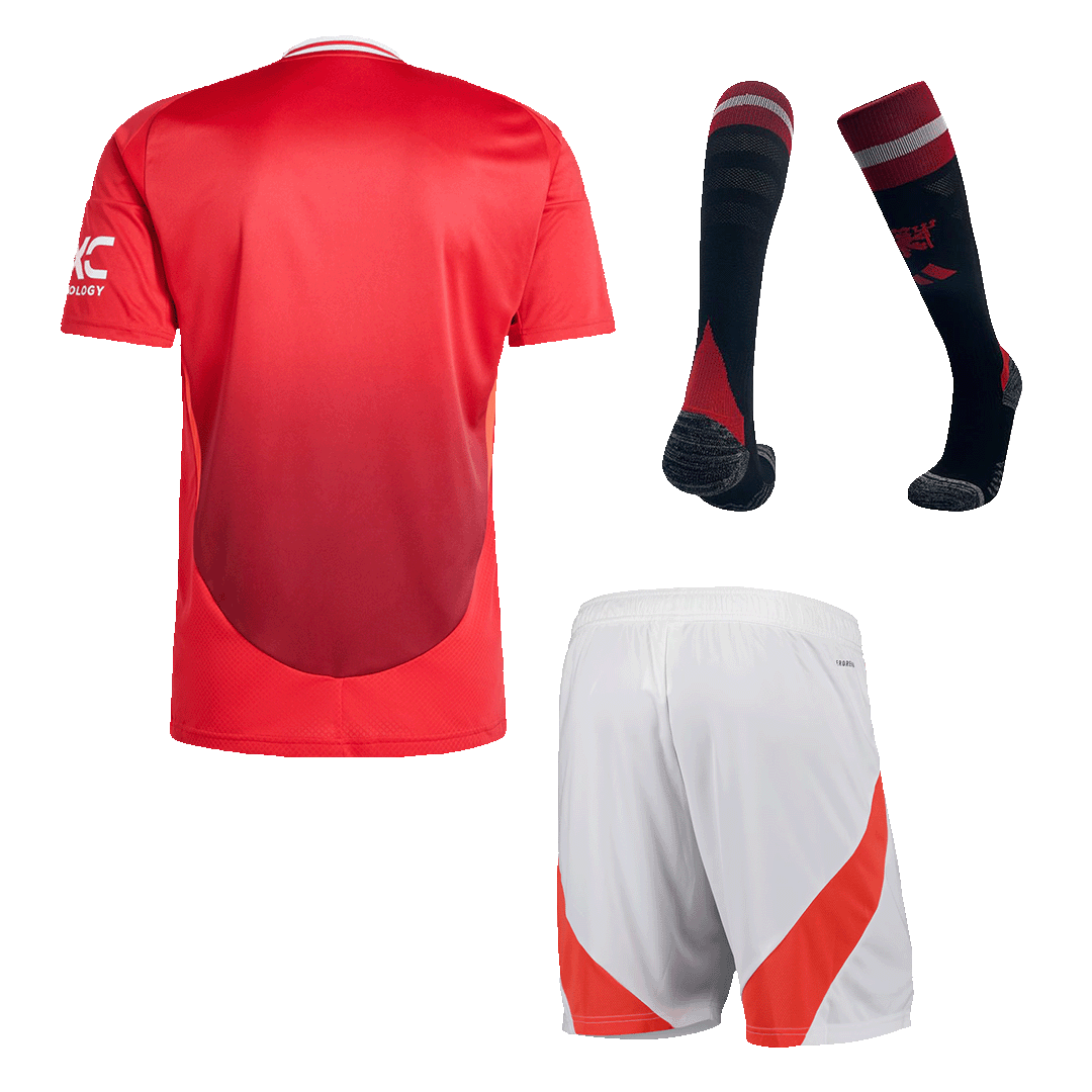 Kit Completo Manchester United Casa Uomo - 3 Pezzi
