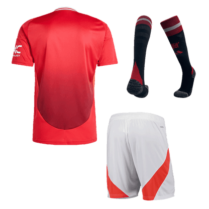 Kit Completo Manchester United Casa Uomo - 3 Pezzi