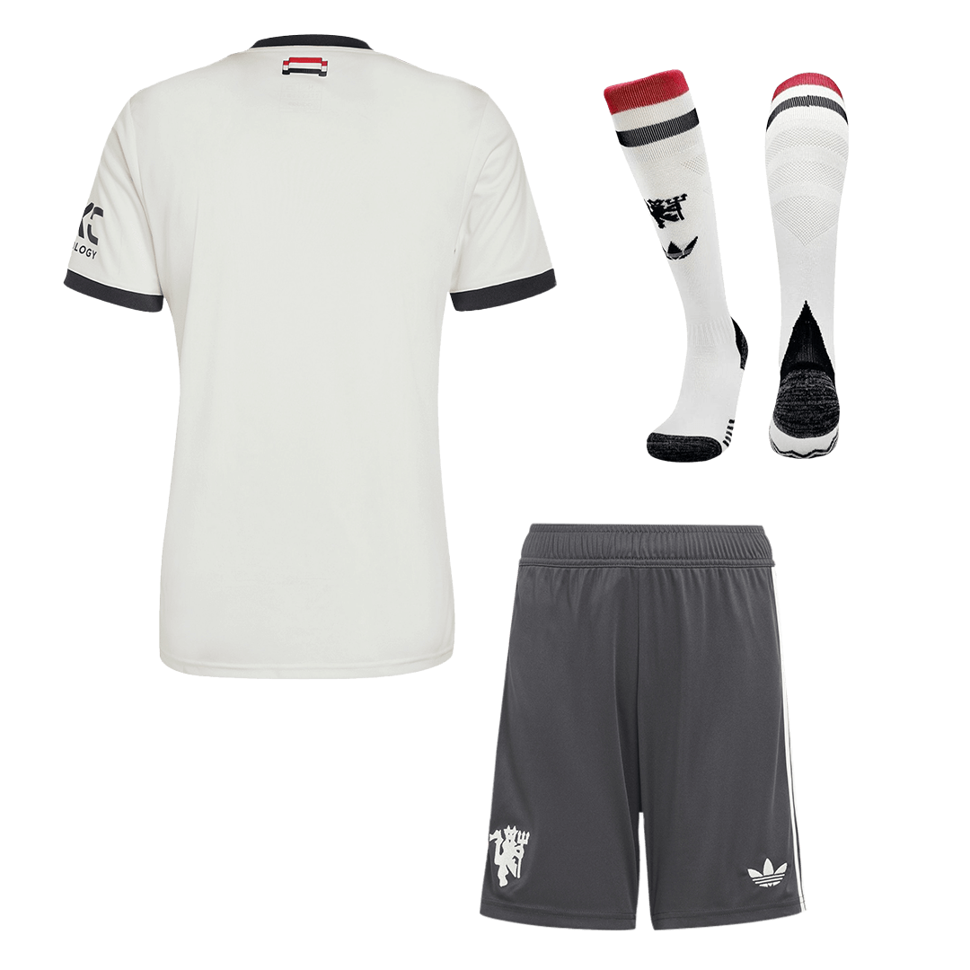 Kit Completo Manchester United Terza Uomo - 3 Pezzi
