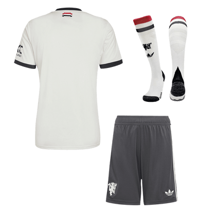 Kit Completo Manchester United Terza Uomo - 3 Pezzi