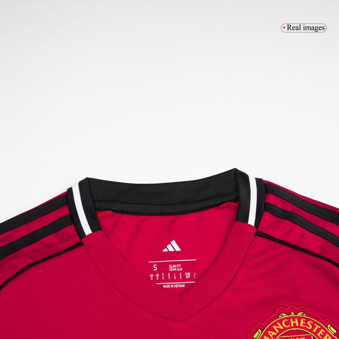 Completo Base Manchester United Casa Uomo 2025/26 - 3 Pezzi