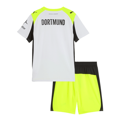 Base Kit Bambino Borussia Dortmund Trasferta 2025/26 - 2 Pezzi
