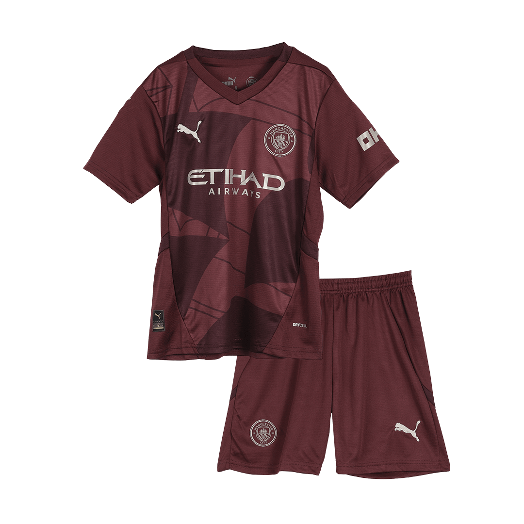 Base Kit Bambino Manchester City Terza 2024/25 - 2 Pezzi