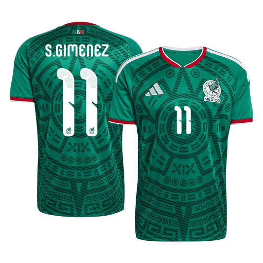 Maglia Replica Messico Casa S.GIMENEZ #11 Uomo 2026