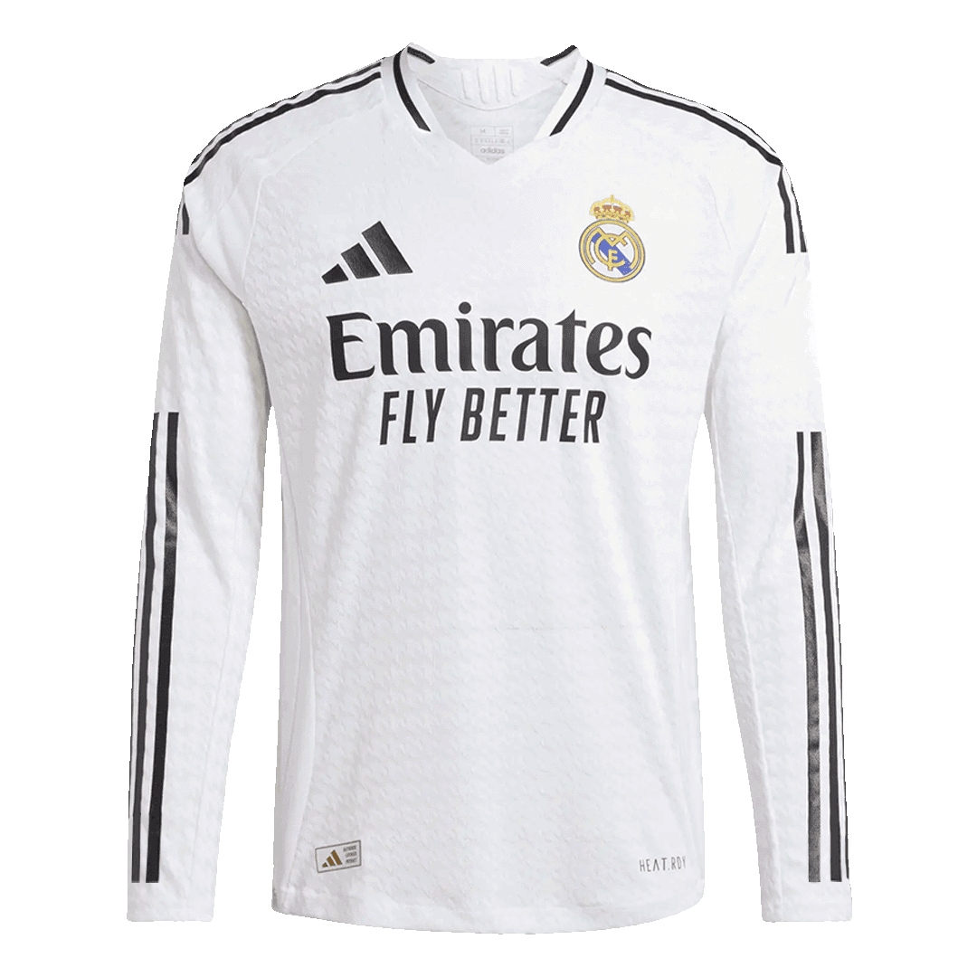 Maglia Gara Real Madrid Casa Uomo 2024/25 - Manica Lunga