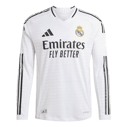 Maglia Gara Real Madrid Casa Uomo 2024/25 - Manica Lunga